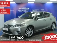 Used Lexus CT200h 2021 Silver Hatchback