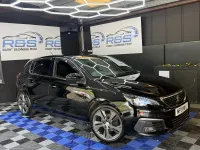Used Peugeot 308 GT-line 2019 Black Hatchback