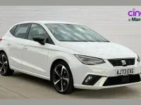 Used Seat Ibiza FR Sport 110 HP (80 kW) 2023 Metallic  nevada white Hatchback
