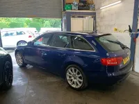 Used Audi A4 177 HP (130 kW) 2015 Blue Estate