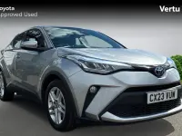 Used Toyota C-HR 122 HP (89 kW) 2023 Silver metallic (metallic paint) SUV