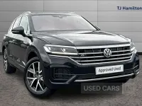 Used VW Touareg R-line 286 HP (210 kW) 2019 Blue SUV