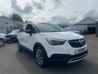 Used Vauxhall Crossland X SRi 83 HP (61 kW) 2020 White SUV