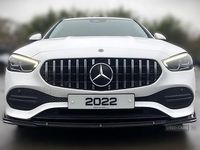 Used Mercedes C220 2022 White Estate