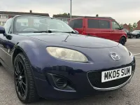 Usado Mazda MX5 126 HP (92 kW) 2010 Azul Cabrios