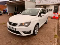 Used Seat Ibiza FR 105 HP (77 kW) 2014 White Hatchback