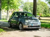 Used Fiat 500 Lounge 69 HP (50 kW) 2011 Grey Hatchback