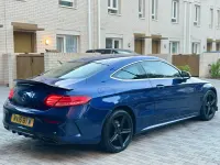 Used Mercedes C220 AMG line 2016 Blue Coupe