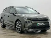 New Skoda Enyaq iV SportLine 210 kW (286 HP) 2026 Olive green metallic SUV