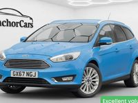 Used Ford Focus Titanium X 182 HP (133 kW) 2017 Blue Estate