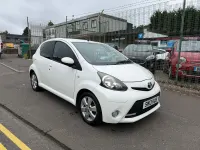 Used Toyota Aygo 68 HP (50 kW) 2013 White Hatchback