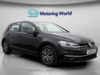 Used VW Golf VII SE 125 HP (91 kW) 2018 Black Hatchback