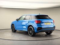 Used Audi Q2 Black Edition 150 HP (110 kW) 2021 Turbo blue SUV