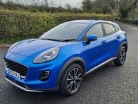 Used Ford Puma Titanium 2023 Blue Hatchback