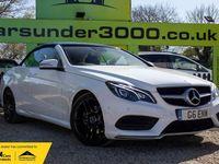 Used Mercedes E350 AMG line 258 HP (189 kW) 2015 White Cabriolet