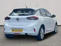 Used Vauxhall Corsa Edition 99 HP (72 kW) 2022 White Hatchback