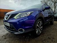Begagnad Nissan Qashqai Tekna 2016 Blå SUV