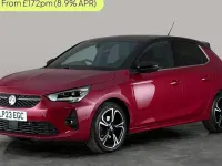 Used Vauxhall Corsa Ultimate 131 HP (96 kW) 2023 Red Hatchback