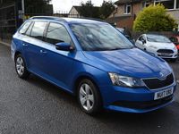 Used Skoda Fabia SE 2017 Blue Estate