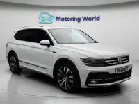 Used VW Tiguan Allspace R-line 150 HP (110 kW) 2019 White SUV