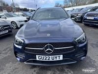 Used Mercedes E200 AMG line 200 HP (147 kW) 2022 Blue Estate