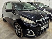 Used Peugeot 108 Allure 2015 Black Hatchback