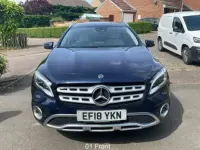 Used Mercedes GLA250 Premium 211 HP (155 kW) 2018 Blue SUV