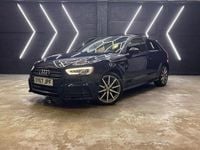 Used Audi A3 Black Edition 150 HP (110 kW) 2017 Blue Hatchback