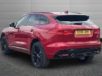 Used Jaguar F-Pace S 300 HP (220 kW) 2018 Firenze red SUV