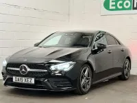 Used Mercedes CLA220 AMG Line Premium 2019 Black Coupe