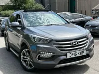 Used Hyundai Santa Fe Premium SE 2016 Silver SUV