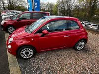 Used Fiat 500 Lounge 69 HP (50 kW) 2016 Red Hatchback