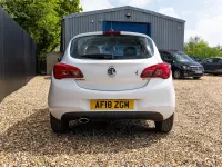 Used Vauxhall Corsa Sportive 95 HP (69 kW) 2018 White Hatchback