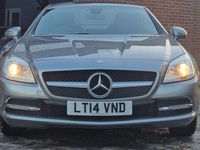 Used Mercedes SLK250 204 HP (150 kW) 2014 Silver Cabriolet