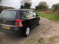 Used Vauxhall Zafira 115 HP (84 kW) 2012 Black MPV