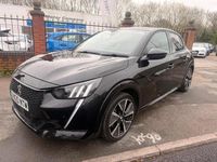 Used Peugeot e-208 GT-line 2020 Black Hatchback