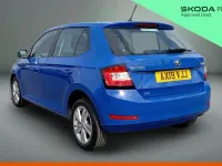 Used Skoda Fabia SE 94 HP (69 kW) 2019 Energyblue Hatchback