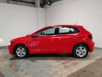 Used VW Polo SE 95 HP (69 kW) 2019 Red Hatchback