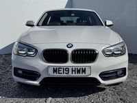 Used BMW 118 Sport Line 136 HP (100 kW) 2019 White Hatchback