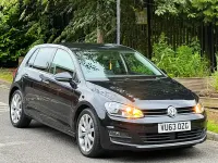 Used VW Golf VII GT 150 HP (110 kW) 2013 Black Hatchback
