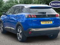 Used Peugeot 3008 Allure Premium 131 HP (96 kW) 2022 Blue SUV