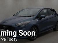 Used Ford Fiesta ST-Line 125 HP (91 kW) 2023 Blue Hatchback