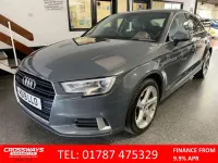 Begagnad Audi A3 Sport 150 HK (110 kW) 2019 Grå Sedan