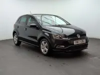 Used VW Polo Edition 90 HP (66 kW) 2017 Black Hatchback