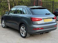 Begagnad Audi Q3 S-Line 177 HK (130 kW) 2013 Grå SUV