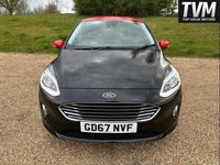 Used Ford Fiesta Titanium 125 HP (91 kW) 2017 Black Hatchback
