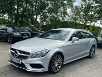 Used Mercedes CLS350 Shooting Brake AMG line 2015 Silver Estate