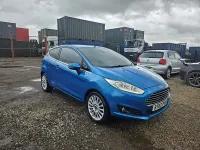 Used Ford Fiesta Titanium 2013 Blue Hatchback