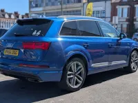 Begagnad Audi Q7 S-Line 2016 Blå SUV