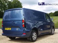 Used Ford Transit Custom Limited 136 HP (100 kW) 2024 Blue Van